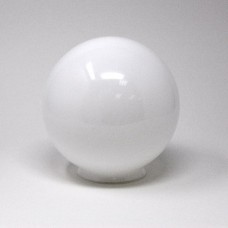 6" POLY WHITE GLOBE