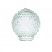 6" GLASS GLOBE - CLEAR CRYSTAL