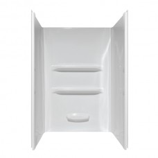 32" X 32" FIBERGLASS SHOWER WALL SURROUND