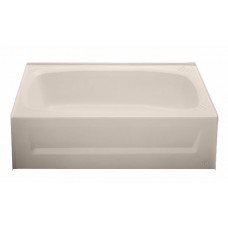 27" X 54" ABS ALMOND CENTER DRAIN TUB