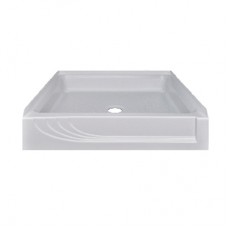 32" X 32" WHITE SHOWER PAN