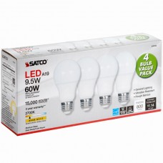 60 WATT LED LIGHT BULB - 4 PACK