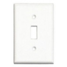 WHITE WALL SWITCH PLATE