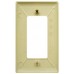 IVORY SNAP-ON WALL SWITCH/RECEPTACLE PLATE