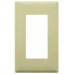 IVORY SNAP-ON WALL SWITCH/RECEPTACLE PLATE
