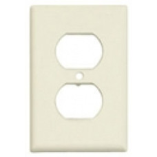 IVORY WALL RECEPTACLE PLATE