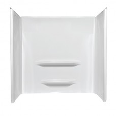 32" X 60" FIBERGLASS SHOWER WALL SURROUND - SEATED