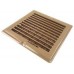 METAL FLOOR REGISTER - BROWN