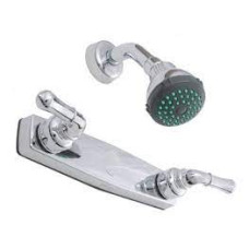 8" CHROME SHOWER FAUCET WITH SHOWER HEAD
