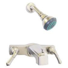 8" CHROME TUB/SHOWER FAUCET WITH SHOWER HEAD