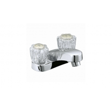 CHROME FINISH BATHROOM FAUCET