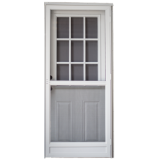 STANDARD 9-LITE COTTAGE COMBO DOOR